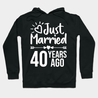 Just married 40 years ago Hoodie